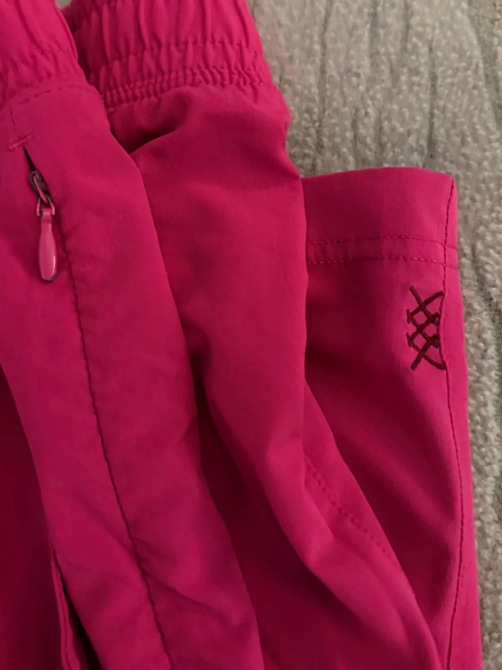 RHONE Magenta Athletic Elastic-Waist Shorts